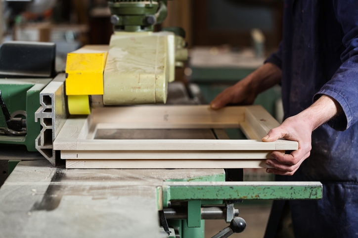 Fabrication de châssis en bois